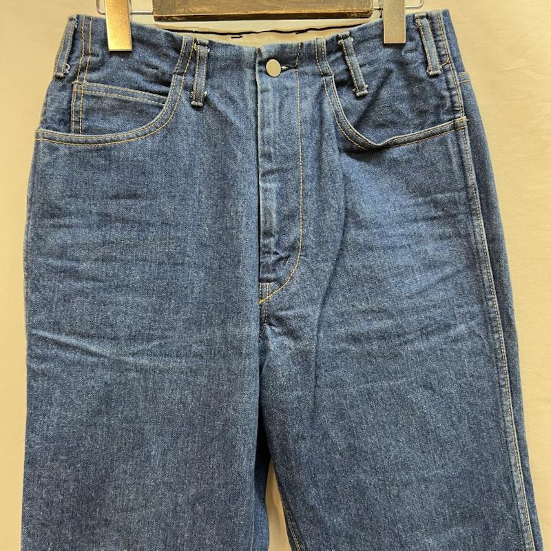 ウエストオーバーオールズ WESTOVERALLS パンツ デニム、ジーンズ 817F DENIM INDIGO デニムパンツ 27インチ レディース USED 古着 中古 50141843