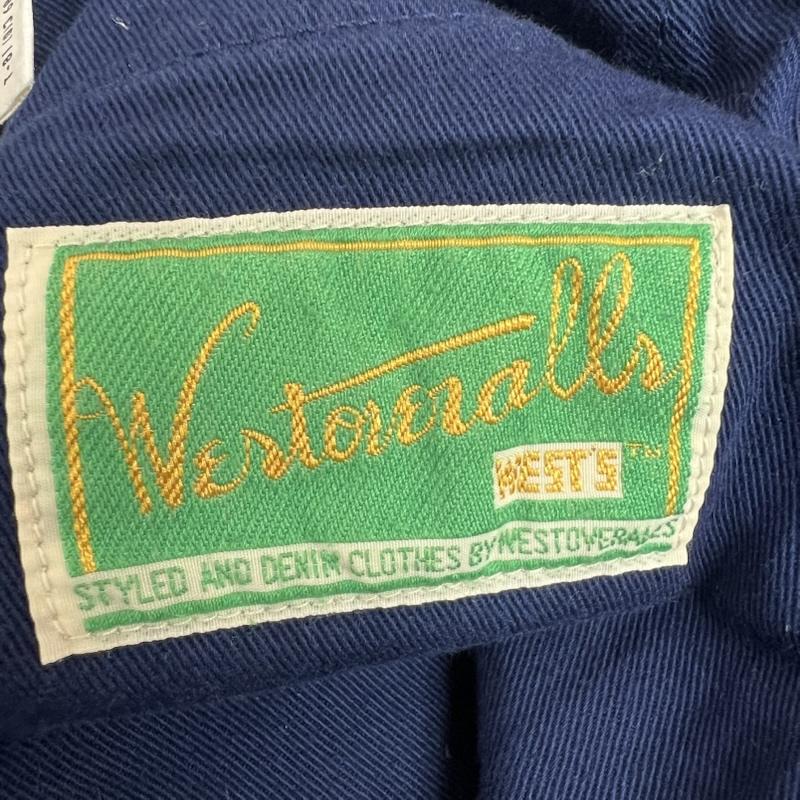 ウエストオーバーオールズ WESTOVERALLS パンツ デニム、ジーンズ 817F DENIM INDIGO デニムパンツ 27インチ レディース USED 古着 中古 50141843