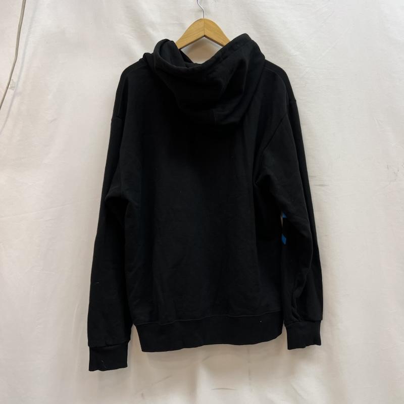エクストララージ XLARGE パーカー 長袖 イーグル ロゴ 刺繍 スウェット パーカー M 黒 / ブラック / black メンズ USED 古着 中古 50141852