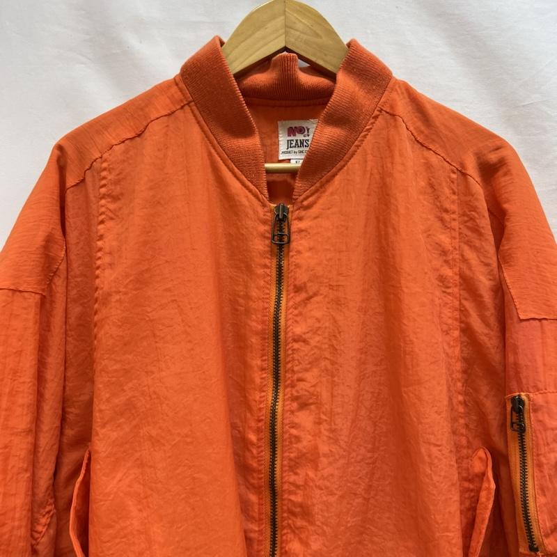 古着 USED ジャケット、上着 ジャンパー、ブルゾン 80 s NO! JEANS ボンバージャケット ビンテージ FREE 橙 / オレンジ / orange メンズ USED 古着 中古 50141859