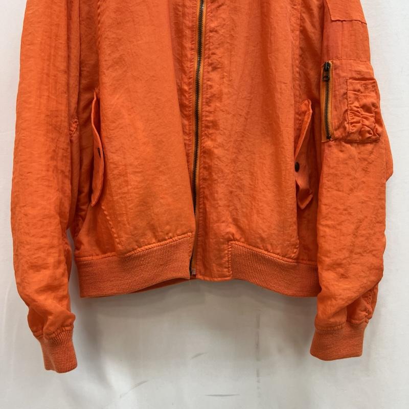 古着 USED ジャケット、上着 ジャンパー、ブルゾン 80 s NO! JEANS ボンバージャケット ビンテージ FREE 橙 / オレンジ / orange メンズ USED 古着 中古 50141859
