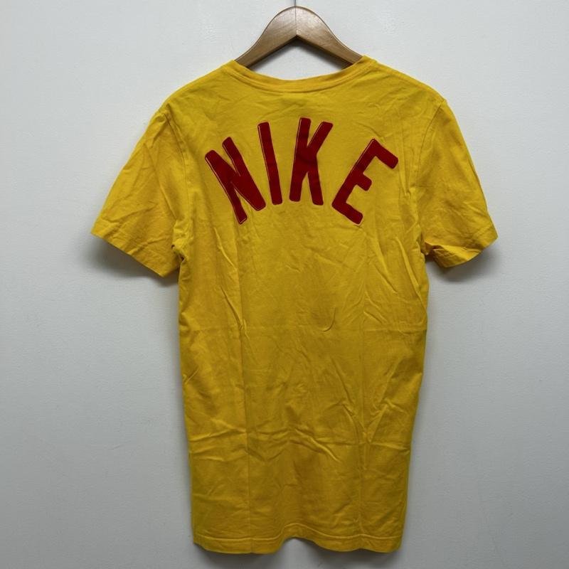 ナイキ NIKE Tシャツ 半袖 半袖TEE プリントTEE L ロゴ、文字 黄 / イエロー / yellow メンズ USED 古着 中古 50141877