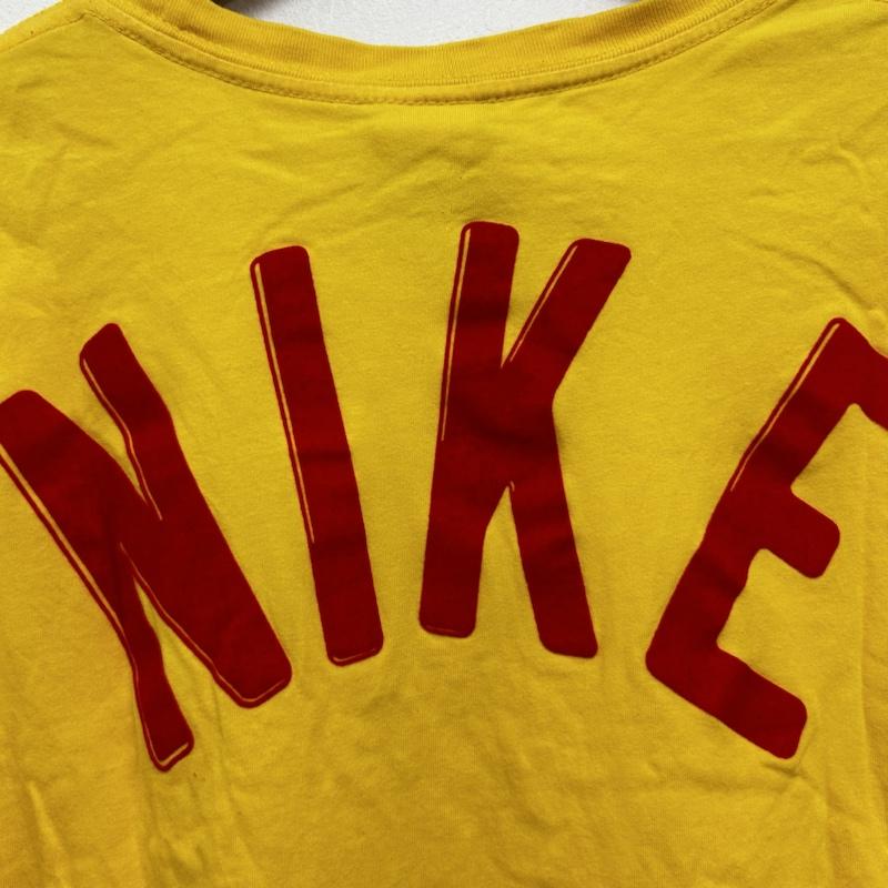 ナイキ NIKE Tシャツ 半袖 半袖TEE プリントTEE L ロゴ、文字 黄 / イエロー / yellow メンズ USED 古着 中古 50141877