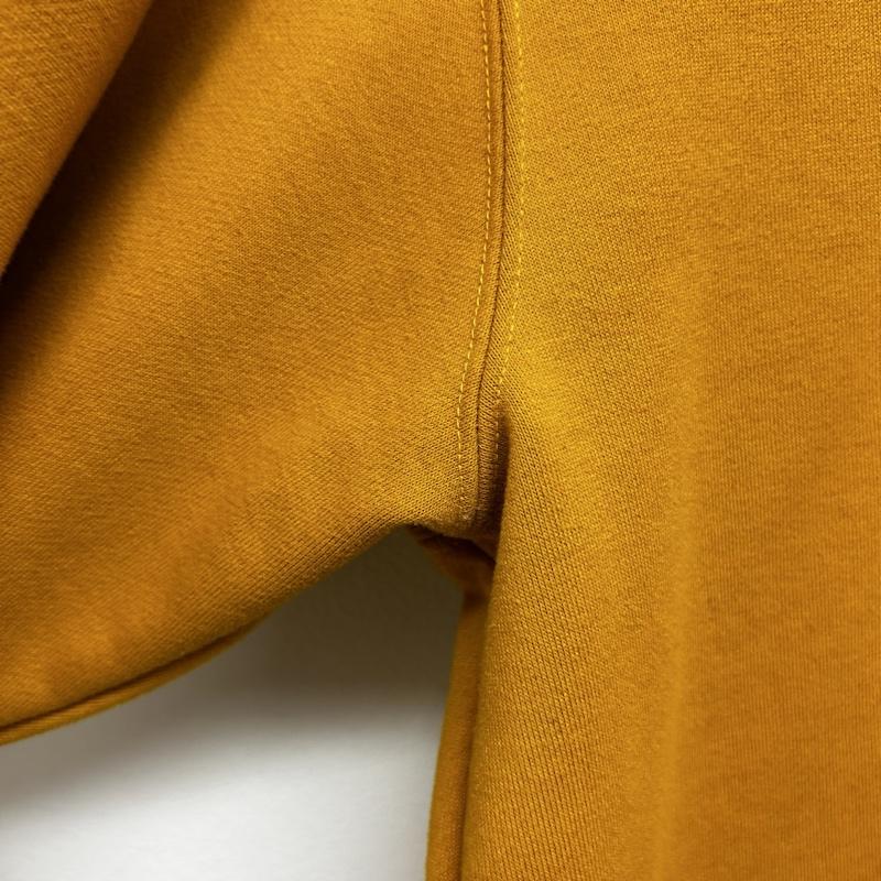 ザノースフェイス THE NORTH FACE パーカー 長袖 長袖パーカー ロゴ刺繍 L ロゴ、文字 黄 / イエロー / yellow メンズ USED 古着 中古 50141883