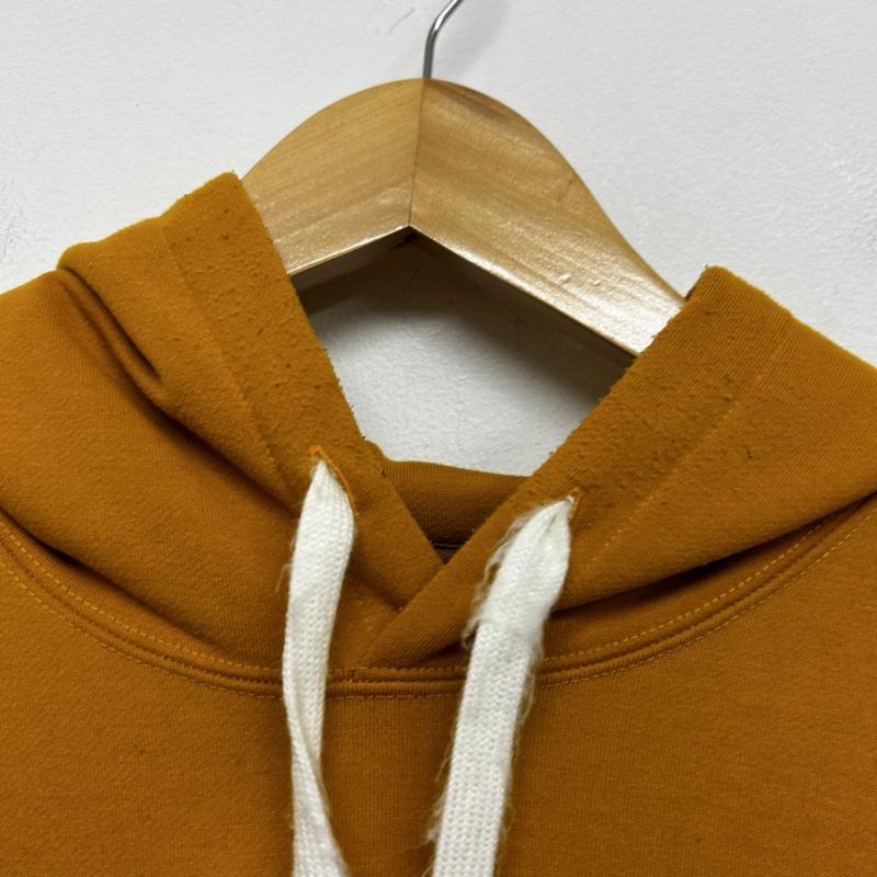 ザノースフェイス THE NORTH FACE パーカー 長袖 長袖パーカー ロゴ刺繍 L ロゴ、文字 黄 / イエロー / yellow メンズ USED 古着 中古 50141883