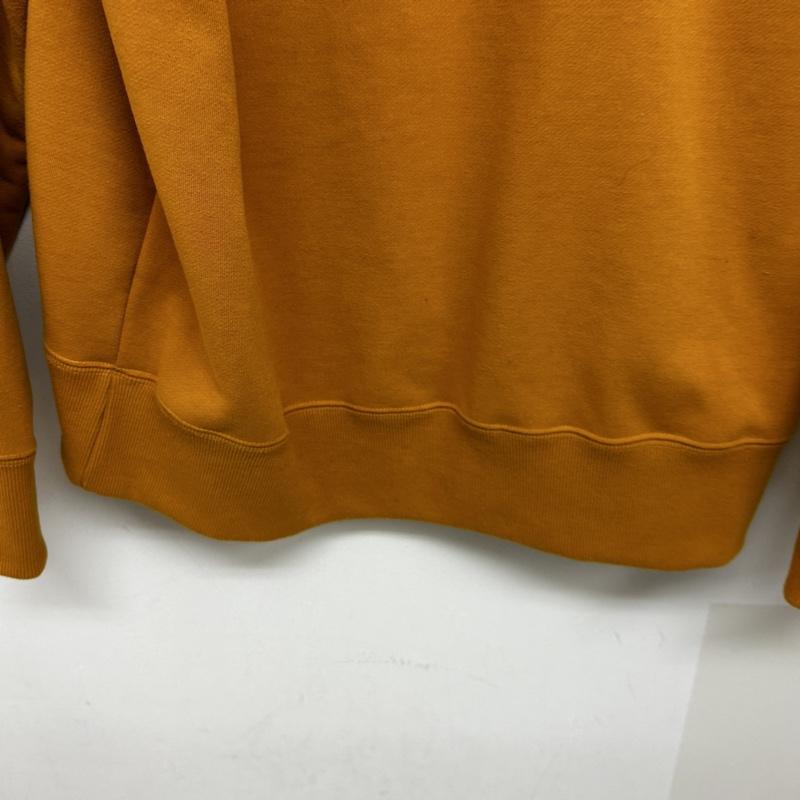 ザノースフェイス THE NORTH FACE パーカー 長袖 長袖パーカー ロゴ刺繍 L ロゴ、文字 黄 / イエロー / yellow メンズ USED 古着 中古 50141883