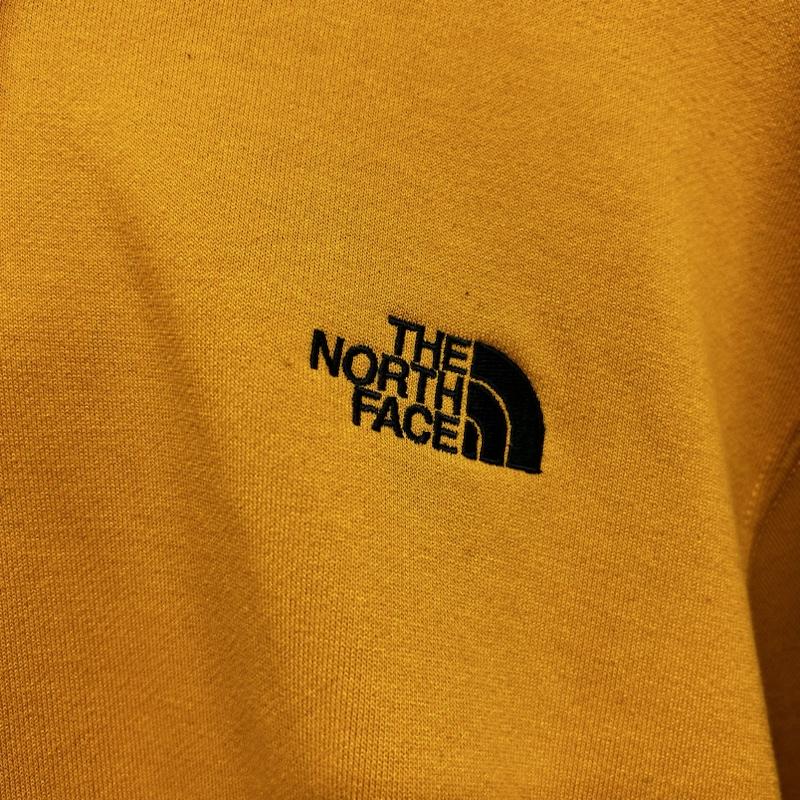 ザノースフェイス THE NORTH FACE パーカー 長袖 長袖パーカー ロゴ刺繍 L ロゴ、文字 黄 / イエロー / yellow メンズ USED 古着 中古 50141883