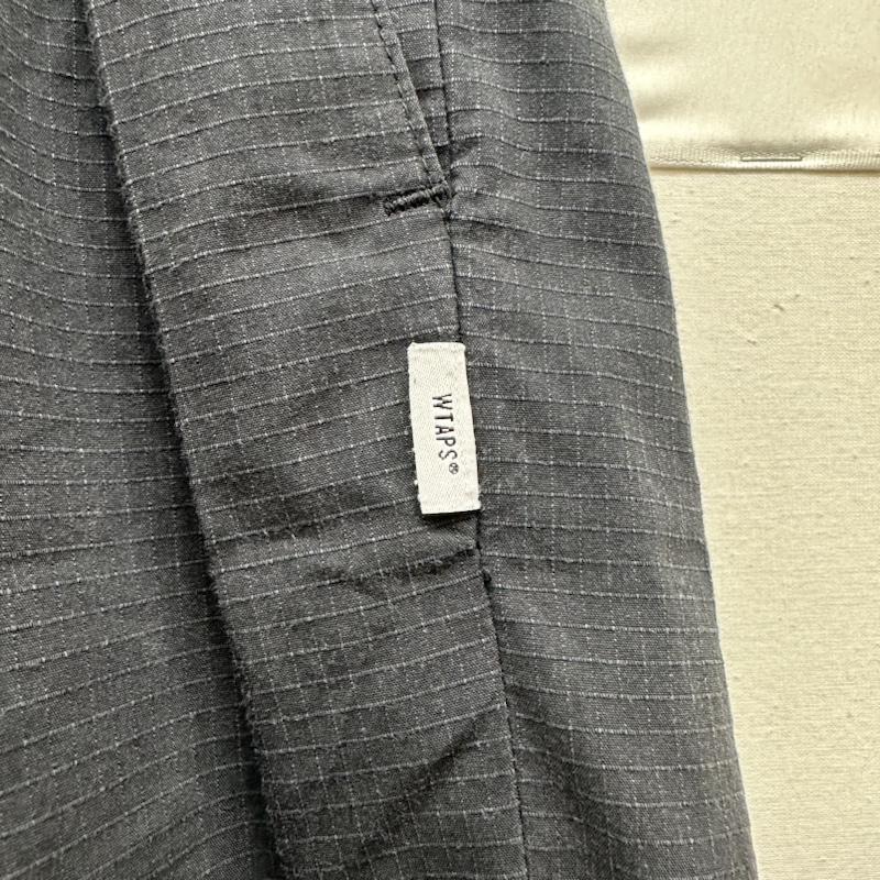 ダブルタップス WTAPS パンツ ワークパンツ、ペインターパンツ 21SS TUCK 01 TROUSERS リップストップ タック トラウザー パンツ 211TQDT-PTM01 1 黒 / ブラック / black メンズ USED 古着 中古 50141884