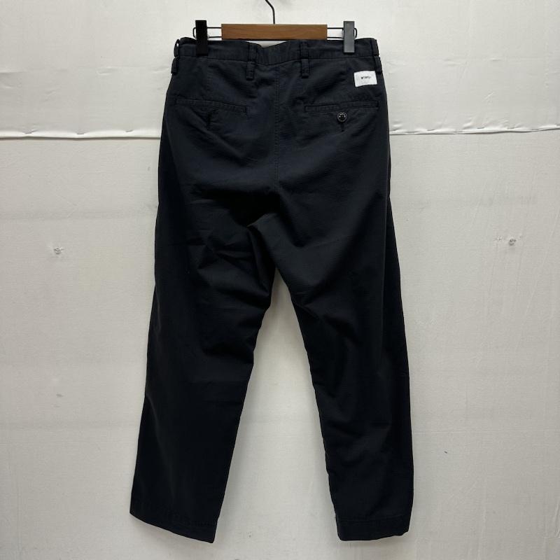 ダブルタップス WTAPS パンツ ワークパンツ、ペインターパンツ 21SS TUCK 01 TROUSERS リップストップ タック トラウザー パンツ 211TQDT-PTM01 1 黒 / ブラック / black メンズ USED 古着 中古 50141884