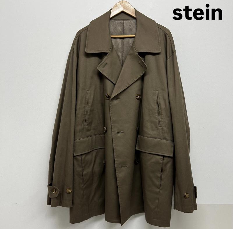 シュタイン stein コート トレンチコート トレンチコート マルチボタン - 無地 ベージュ / ベージュ / beige メンズ USED 古着 中古 50141894