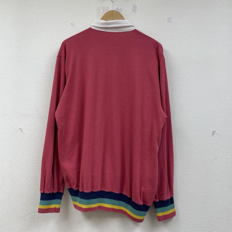 ブルックス ブラザーズ BROOKS BROTHERS ポロシャツ 長袖 80s ポロシャツ ラガーシャツ スウェット ラバーボタン 長袖 ロゴ ワッペン XL ロゴ、文字 X 刺繍 マルチカラー / マルチカラー / multicolor メンズ USED 古着 中古 50141918