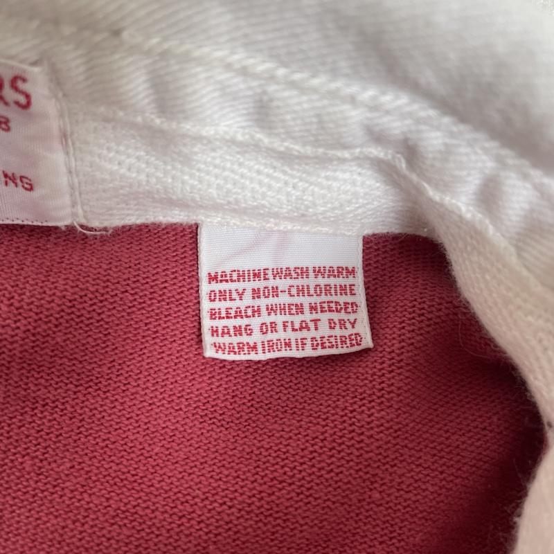 ブルックス ブラザーズ BROOKS BROTHERS ポロシャツ 長袖 80s ポロシャツ ラガーシャツ スウェット ラバーボタン 長袖 ロゴ ワッペン XL ロゴ、文字 X 刺繍 マルチカラー / マルチカラー / multicolor メンズ USED 古着 中古 50141918