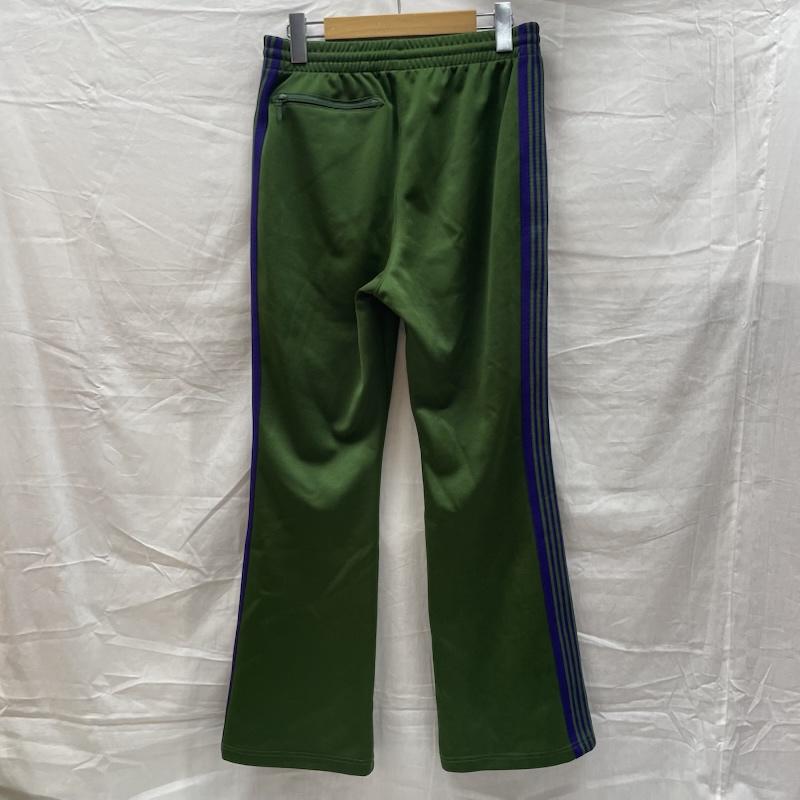 ニードルス Needles ボトムス ボトムス NS248 ブーツカット トラック パンツ ポリエステル 刺繡 GRN グリーン XS 緑 / グリーン / green レディース USED 古着 中古 50141926