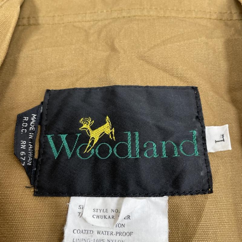 古着 USED ベスト ベスト 80s vintage Woodland ハンティング ベスト ジャケット フルジップ 無地 マルチポケット L 無地 ベージュ / ベージュ / beige メンズ USED 古着 中古 50141939