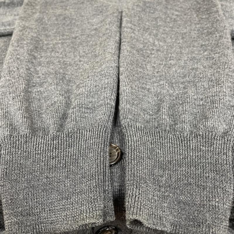 ポロラルフローレン POLO RALPH LAUREN カーディガン 長袖 長袖 カーディガン ニット セーター 薄手 ウール 前開き ボタン ポニーロゴ 刺繍 ワンポイント S ロゴ、文字 X 刺繍 X ワンポイント ダークグレー / ダークグレー / メンズ USED 古着 中古 50141964