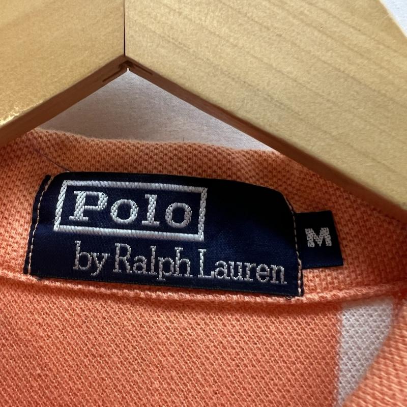 ポロラルフローレン POLO RALPH LAUREN ポロシャツ 半袖 ストライプ ポロシャツ M メンズ USED 古着 中古 50141992