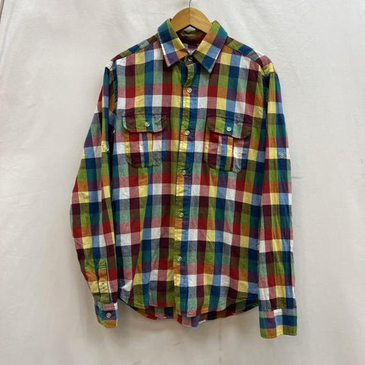 ステューシー STUSSY シャツ、ブラウス 長袖 コットン 長袖 チェックシャツ M メンズ USED 古着 中古 50141996