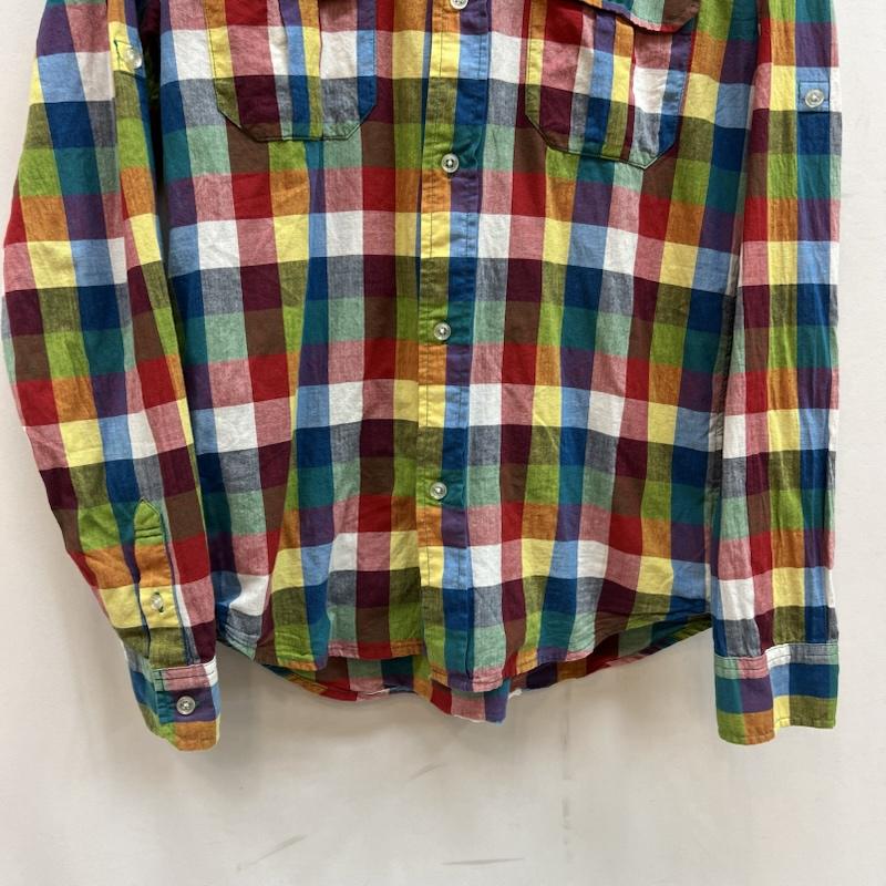 ステューシー STUSSY シャツ、ブラウス 長袖 コットン 長袖 チェックシャツ M メンズ USED 古着 中古 50141996
