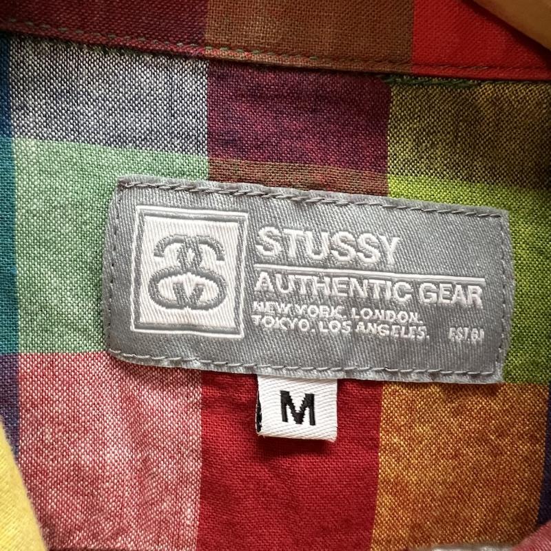 ステューシー STUSSY シャツ、ブラウス 長袖 コットン 長袖 チェックシャツ M メンズ USED 古着 中古 50141996