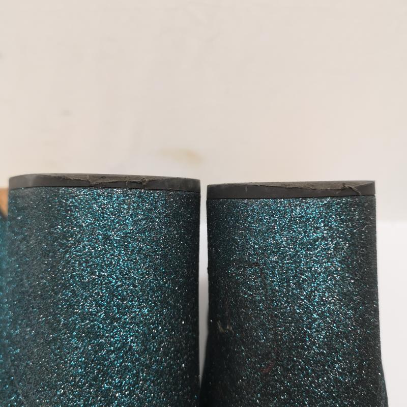 ドリスヴァンノッテン DRIES VAN NOTEN ブーツ 一般 グリッター ヒール ブーツ ラメ サイドジップ サイズ38 24.0cm 緑 / グリーン / green レディース USED 古着 中古 50142068