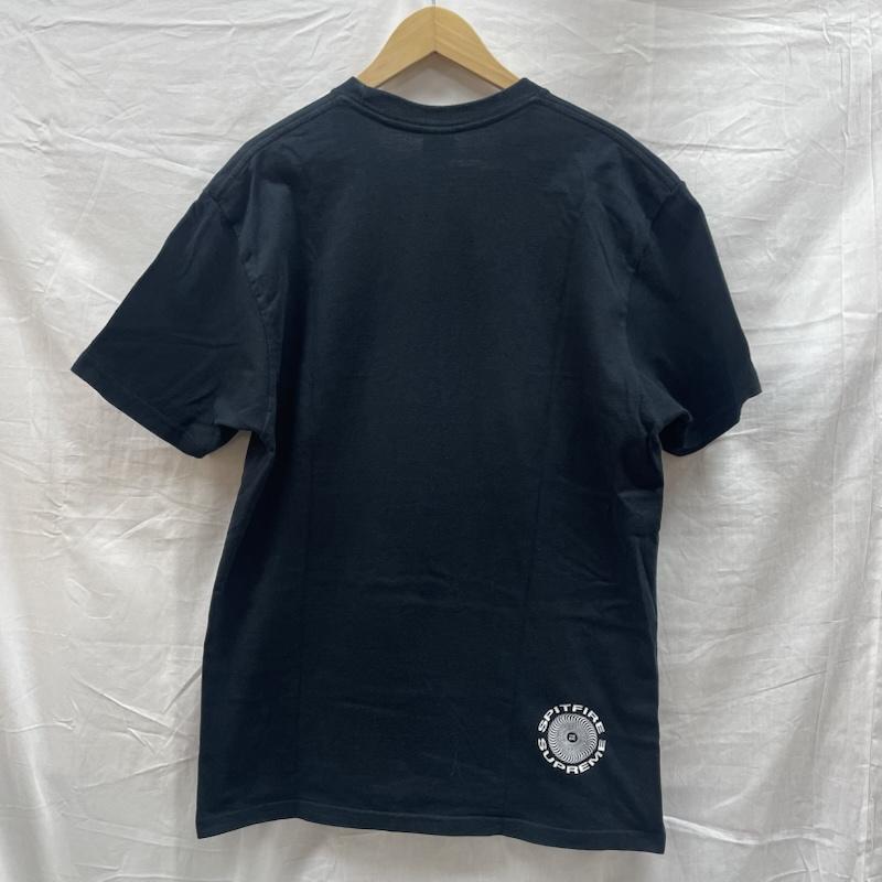 シュプリーム Supreme Tシャツ 半袖 18SS ×SPITFIRE Classic Swirl Tee BLK スピットファイア ブラック プリント L 黒 / ブラック / black メンズ USED 古着 中古 50142103