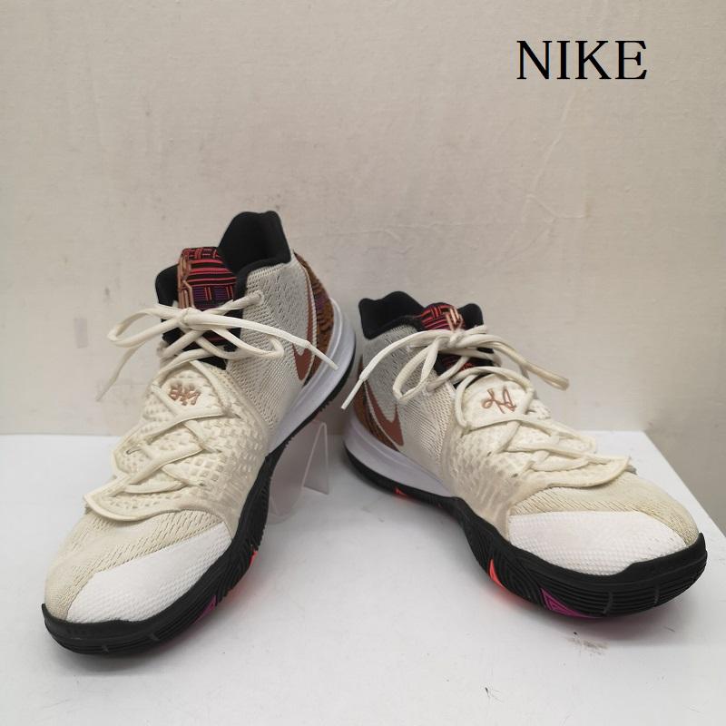 ナイキ NIKE スニーカー スニーカー KIRIE 5 BHM EP BQ6238-100 ハイカット スニーカー 27.0cm 白 / ホワイト / white メンズ USED 古着 中古 50142121