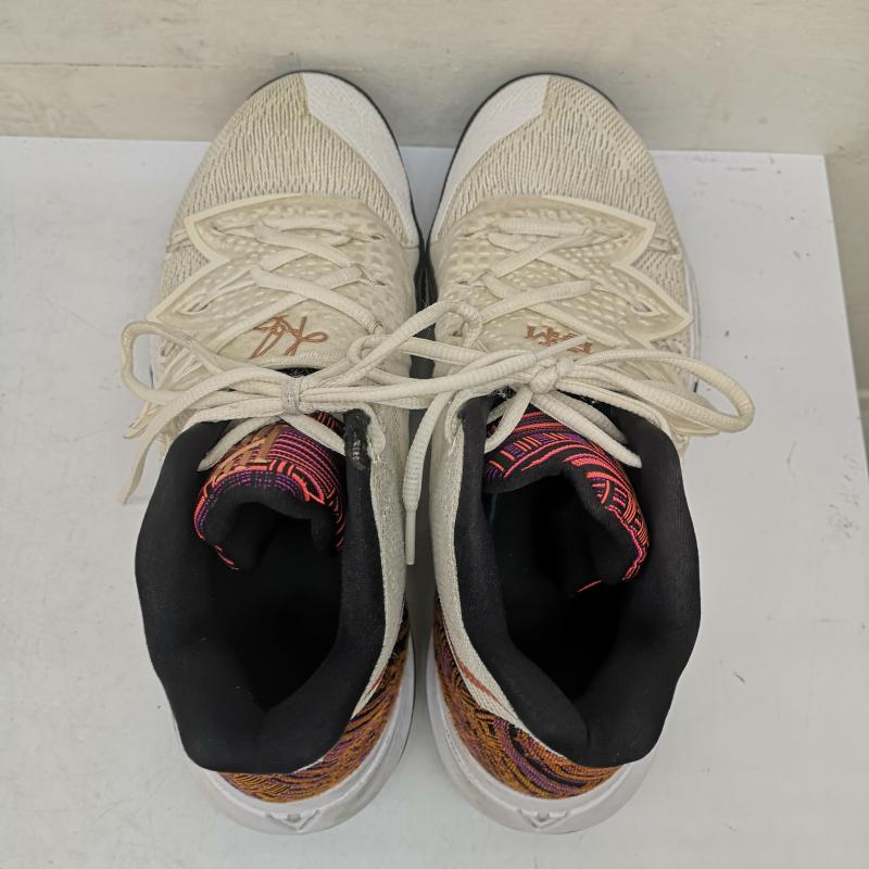 ナイキ NIKE スニーカー スニーカー KIRIE 5 BHM EP BQ6238-100 ハイカット スニーカー 27.0cm 白 / ホワイト / white メンズ USED 古着 中古 50142121
