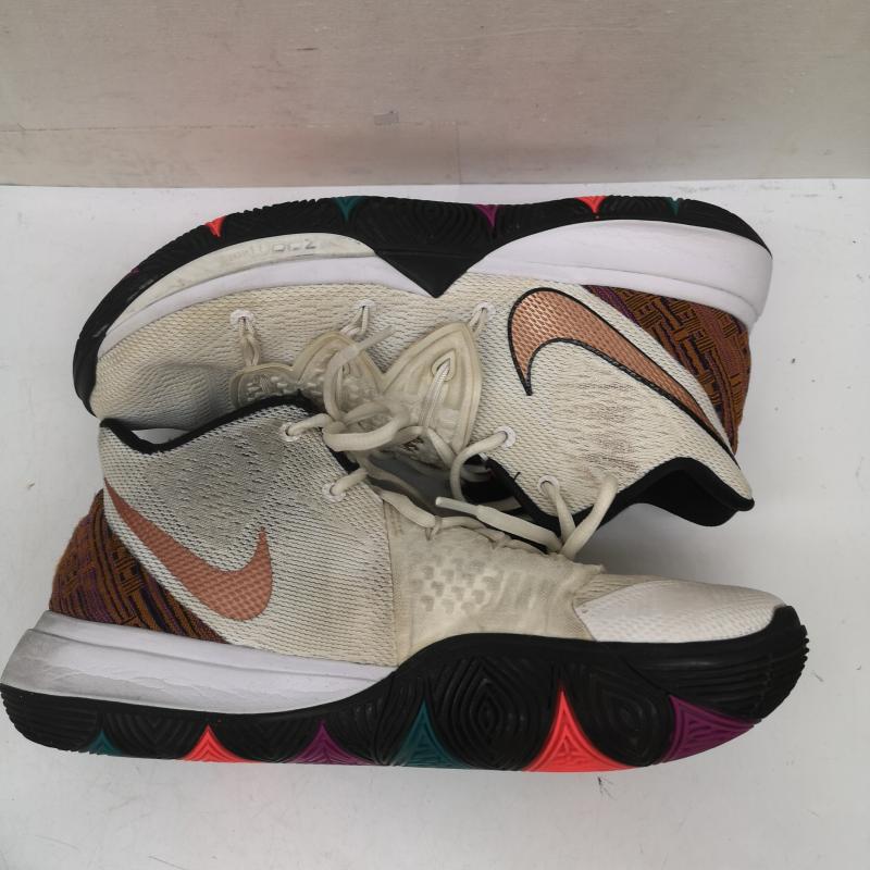 ナイキ NIKE スニーカー スニーカー KIRIE 5 BHM EP BQ6238-100 ハイカット スニーカー 27.0cm 白 / ホワイト / white メンズ USED 古着 中古 50142121