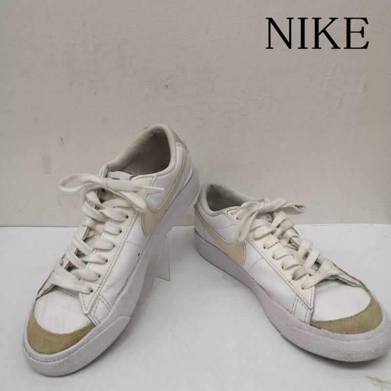 ナイキ NIKE スニーカー スニーカー WMNS BLAZER LOW 77 PALE CORAL DC4769-108 ブレザー 23.5cm 白 / ホワイト / white レディース USED 古着 中古 50142130