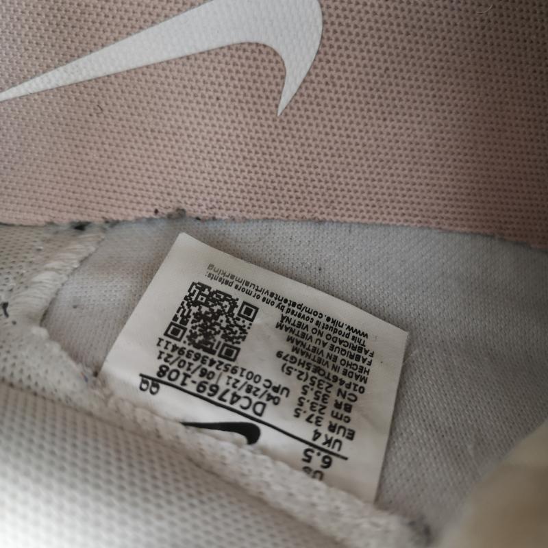 ナイキ NIKE スニーカー スニーカー WMNS BLAZER LOW 77 PALE CORAL DC4769-108 ブレザー 23.5cm 白 / ホワイト / white レディース USED 古着 中古 50142130
