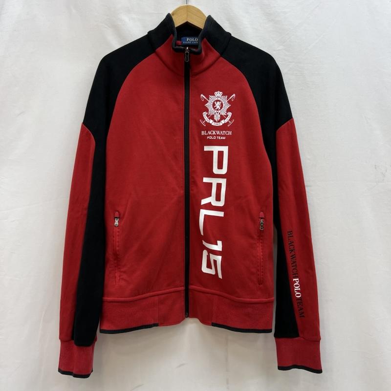 ポロラルフローレン POLO RALPH LAUREN ジャケット、上着 ジャンパー、ブルゾン フルジップ トラックジャケット BLACK WATCH M 赤 / レッド / red メンズ USED 古着 中古 50142137