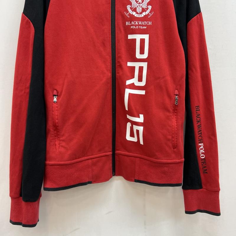 ポロラルフローレン POLO RALPH LAUREN ジャケット、上着 ジャンパー、ブルゾン フルジップ トラックジャケット BLACK WATCH M 赤 / レッド / red メンズ USED 古着 中古 50142137