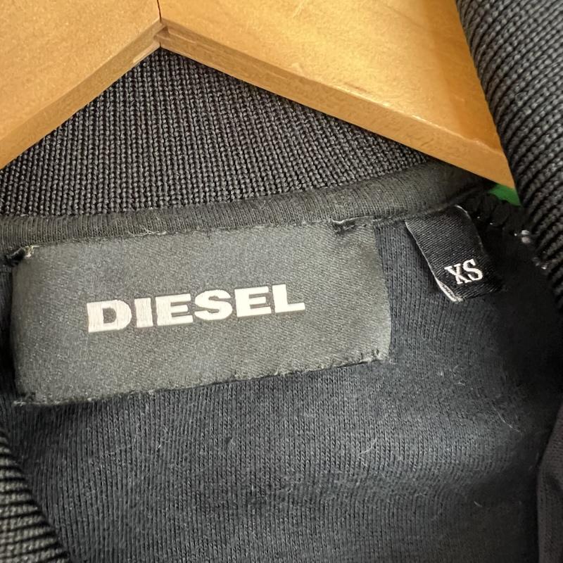 ディーゼル DIESEL ジャケット、上着 ジャンパー、ブルゾン FUTUR ism 刺繍 トラックジャケット ジャージ XS 黒 / ブラック / black メンズ USED 古着 中古 50142160
