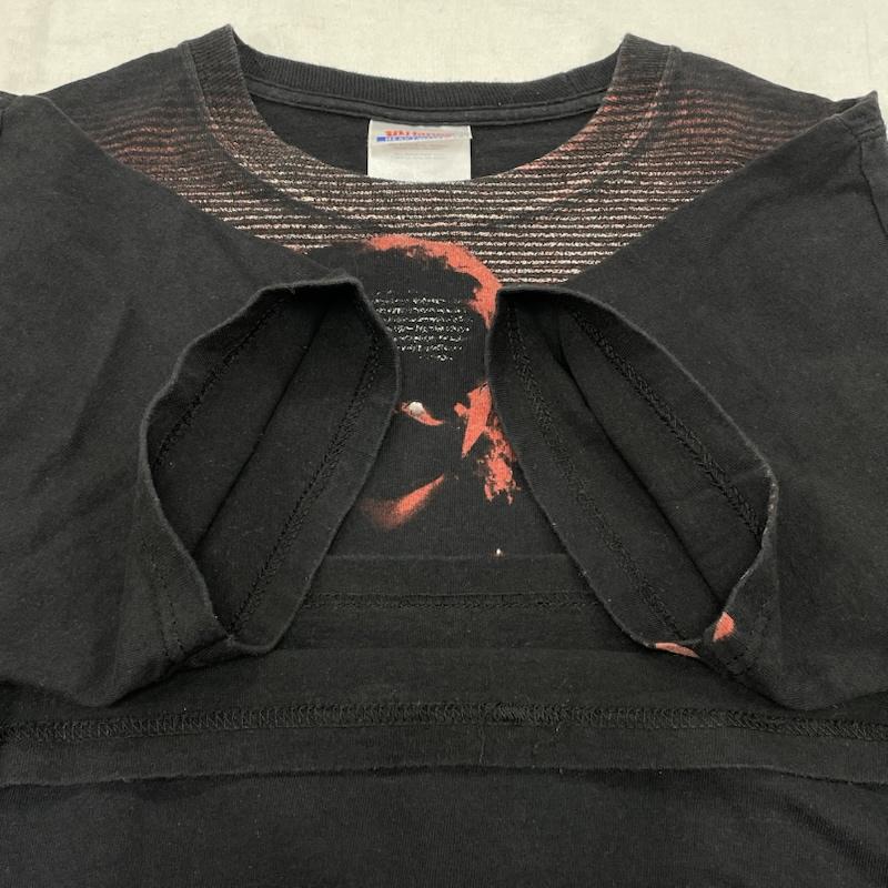 ヘインズ HANES Tシャツ 半袖 SYSTEM OF A DOWN システムオブアダウン 00s フルグラフィック バンド Tシャツ S ロゴ、文字 X プリント 黒 / ブラック / black メンズ USED 古着 中古 50142161
