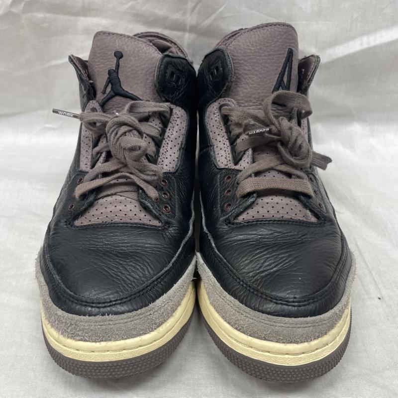 ナイキ NIKE スニーカー スニーカー FZ4811-001 A Ma Maniere Air Jordan 3 Retro OG SP アママニエール エアジョーダン3 レトロ ブラック アンド フラットピューター 28.5cm 黒 / ブラック / black メンズ USED 古着 中古 50142168