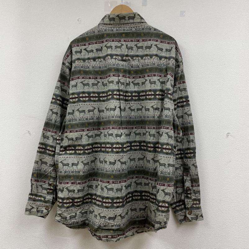 ウールリッチ WOOLRICH シャツ、ブラウス 長袖 長袖 ボタンダウン シャツ ブラウス ボタン アニマル ネイティブ柄 総柄 XL 総柄 X ネイティブ柄 X アニマル柄 マルチカラー / マルチカラー / multicolor メンズ USED 古着 中古 50142204