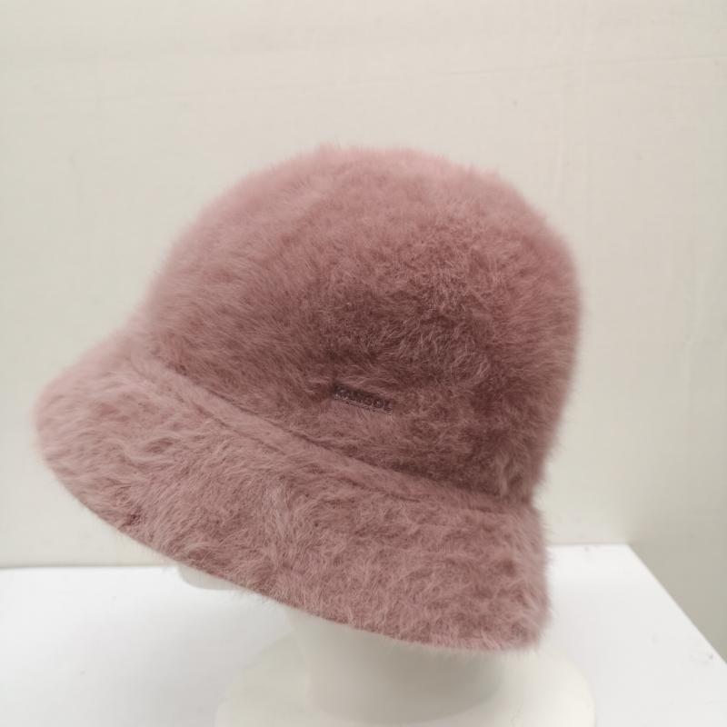 カンゴール KANGOL 帽子 ハット ボーラー バケット ハット ファー 帽子 - 桃 / ピンク / pink レディース USED 古着 中古 50142205