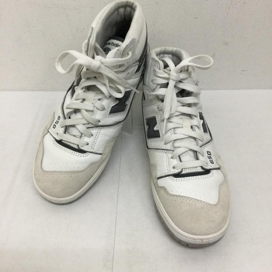 ニューバランス New Balance スニーカー スニーカー New Balance 650 Retro Basketball Mid  White Grey  BB650RWE 26.5cm 白 / ホワイト / white メンズ USED 古着 中古 50142252