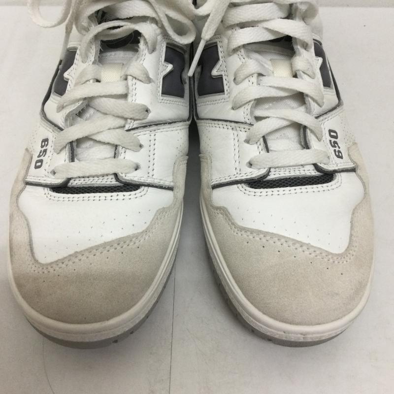 ニューバランス New Balance スニーカー スニーカー New Balance 650 Retro Basketball Mid  White Grey  BB650RWE 26.5cm 白 / ホワイト / white メンズ USED 古着 中古 50142252