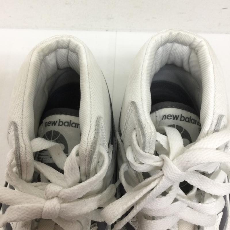 ニューバランス New Balance スニーカー スニーカー New Balance 650 Retro Basketball Mid  White Grey  BB650RWE 26.5cm 白 / ホワイト / white メンズ USED 古着 中古 50142252