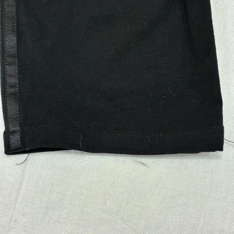 バジュラ bajra ボトムス ボトムス テーパードスウェットパンツ ラインパンツ black サイズ0 フリーススラックス 0 無地 黒 / ブラック / black メンズ USED 古着 中古 50142288