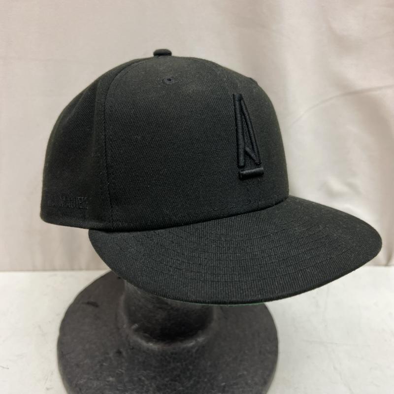 ニューエラ NEW ERA 帽子 キャップ A MA MANIERE アママニエール キャップ 7 3/8 58.7cm - 黒 / ブラック / black メンズ USED 古着 中古 50142322