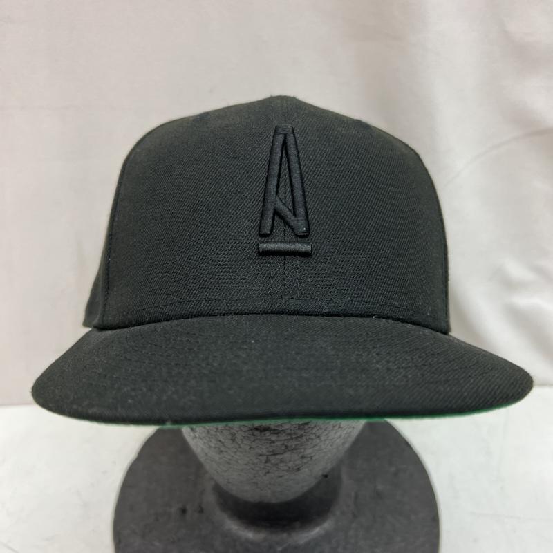 ニューエラ NEW ERA 帽子 キャップ A MA MANIERE アママニエール キャップ 7 3/8 58.7cm - 黒 / ブラック / black メンズ USED 古着 中古 50142322