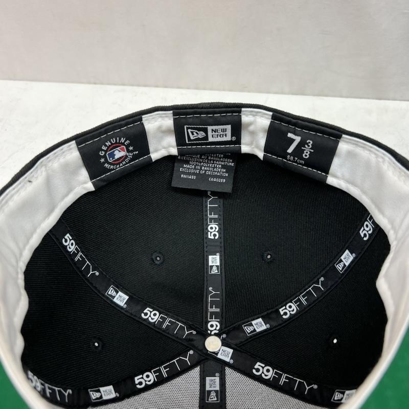 ニューエラ NEW ERA 帽子 キャップ A MA MANIERE アママニエール キャップ 7 3/8 58.7cm - 黒 / ブラック / black メンズ USED 古着 中古 50142322