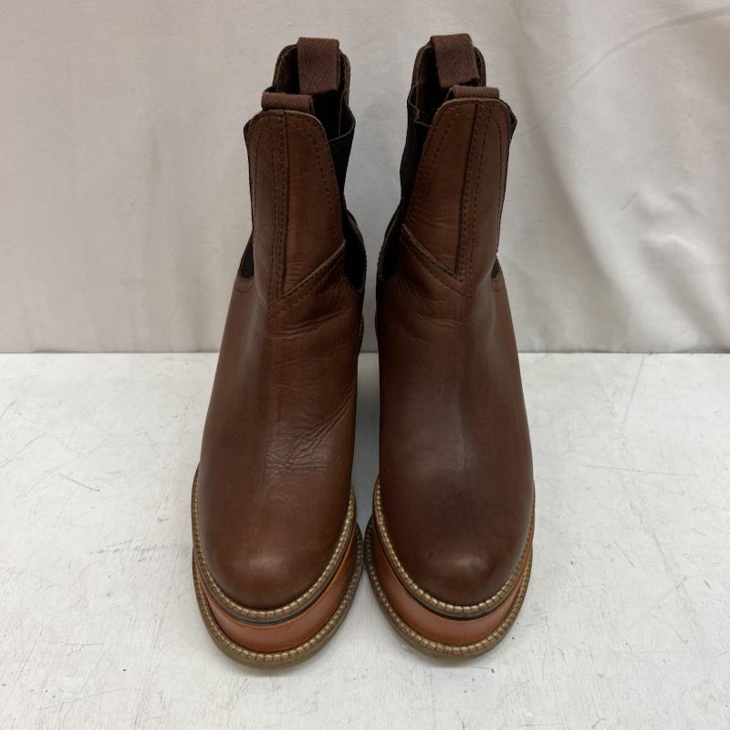 ヴィヴィアンウエストウッド Vivienne Westwood ブーツ 一般 厚底 サイドゴア ショートブーツ Size40 - 茶 / ブラウン / brown レディース USED 古着 中古 50142325