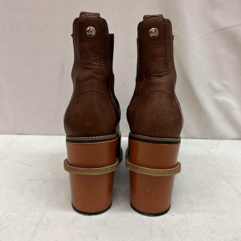 ヴィヴィアンウエストウッド Vivienne Westwood ブーツ 一般 厚底 サイドゴア ショートブーツ Size40 - 茶 / ブラウン / brown レディース USED 古着 中古 50142325