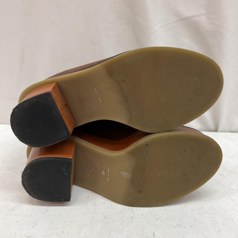 ヴィヴィアンウエストウッド Vivienne Westwood ブーツ 一般 厚底 サイドゴア ショートブーツ Size40 - 茶 / ブラウン / brown レディース USED 古着 中古 50142325