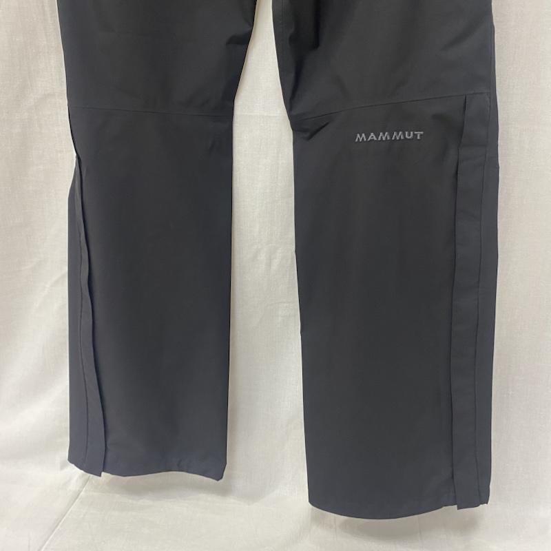 マムート Mammut ウェア ウェア 1010-26551 GORE-TEX CLIMATE レインスーツ セットアップ DEEP ICE-BLACK M 2.5レイヤーpaclite plus M ロゴ、文字 青 / ブルー / blue X 黒 / ブラック / black メンズ USED 古着 中古 50142345
