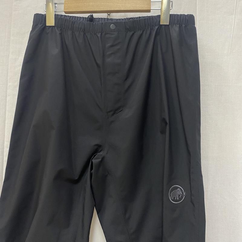 マムート Mammut ウェア ウェア 1010-26551 GORE-TEX CLIMATE レインスーツ セットアップ DEEP ICE-BLACK M 2.5レイヤーpaclite plus M ロゴ、文字 青 / ブルー / blue X 黒 / ブラック / black メンズ USED 古着 中古 50142345