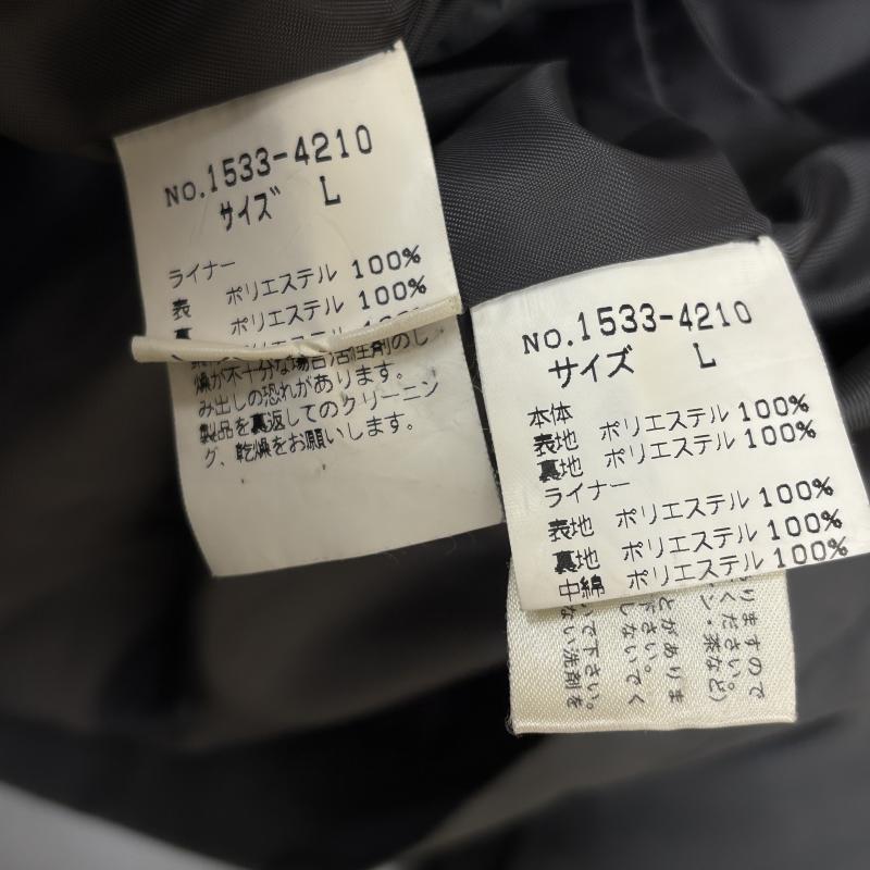 チャップスラルフローレン CHAPSRALPHLAUREN ジャケット、上着 ジャンパー、ブルゾン 1533-4210 90年代 ビンテージ 日登美期 中綿ライナー取り外し可能 ナイロン ジャケット 灰色 グレー L 灰 / グレー / gray メンズ USED 古着 中古 50142428